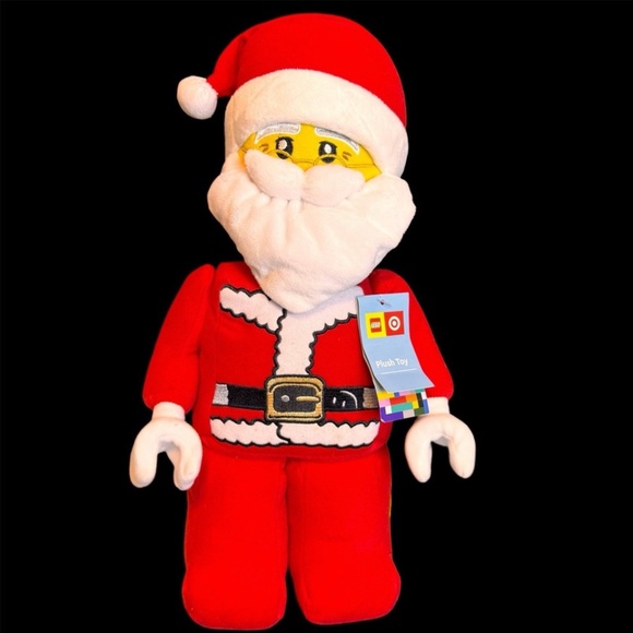 LEGO Collection x Target 2021 Minifig Santa 14” Plush Toy New W/ Tag - Picture 1 of 5